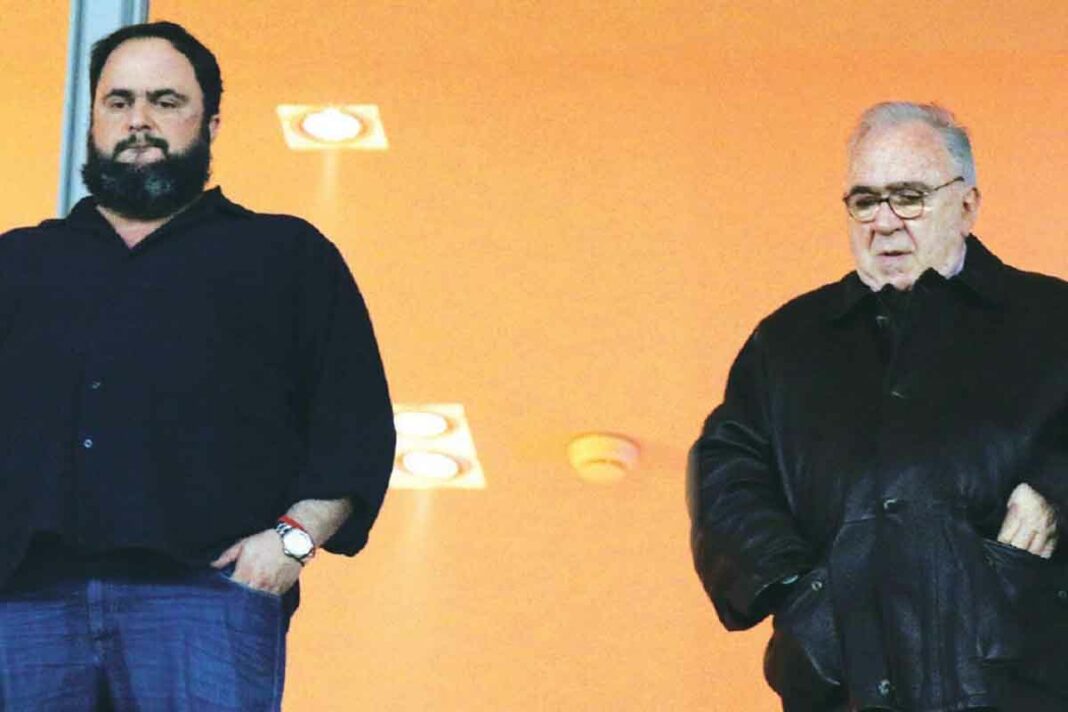 Στα «μαχαίρια» Μαρινάκης- Κόκκαλης για το προπονητικό κέντρο στο Ρέντη Κόκκαλης Μαρινάκης