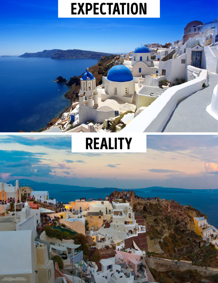 20+ Photos of Sights That Are Way Different From What Guidebooks Promised