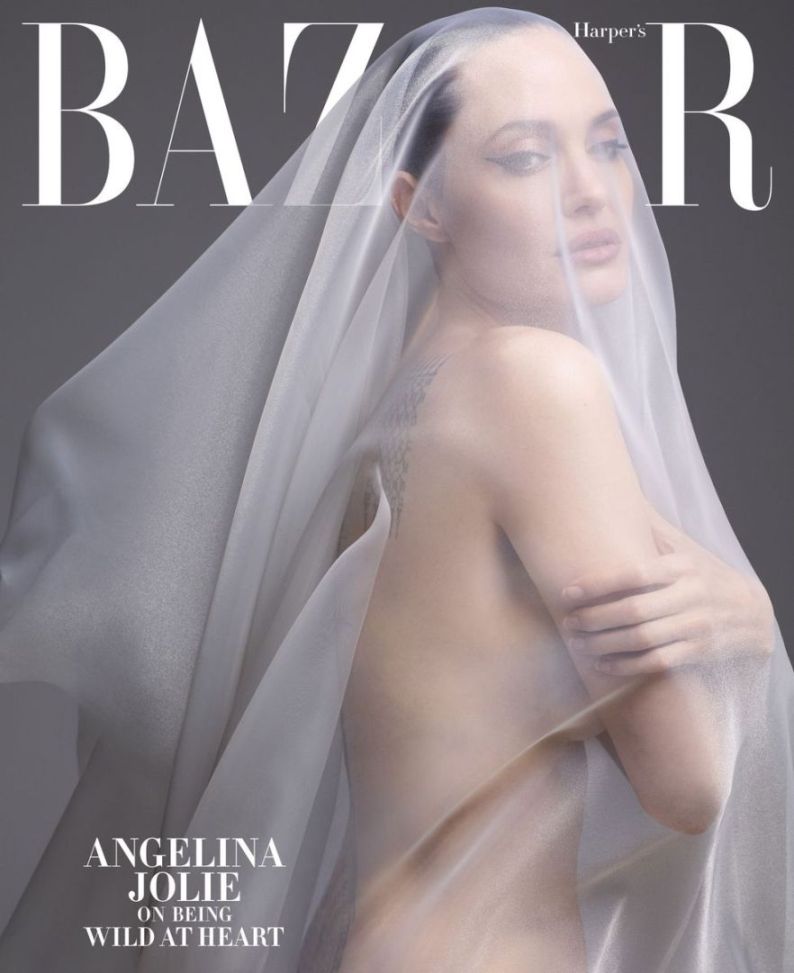 ΑΝΤΖΕΛΙΝΑ ΤΖΟΛΙ HARPERS BAZAAR