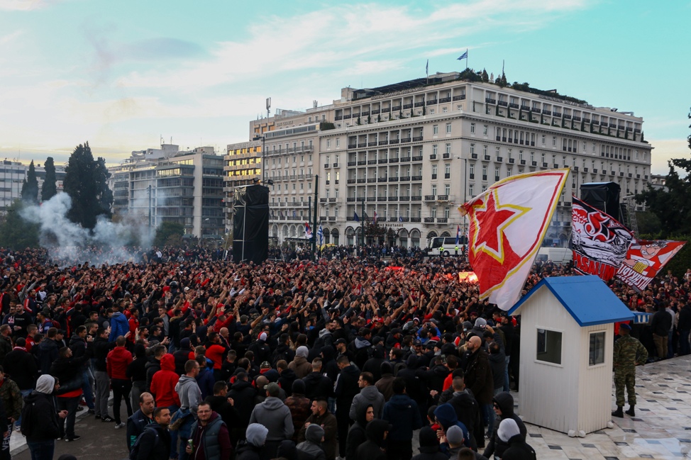 ΟΠΑΔΟΙ ΟΛΥΜΠΙΑΚΟΣ ΕΡΥΘΡΟΣ ΑΣΤΕΡΑΣ ΣΥΓΚΕΝΤΡΩΣΗ ΒΟΥΛΗ 