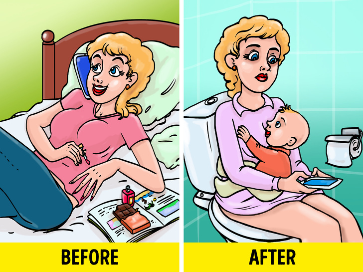 11 Situations That Reveal How Your Life Changes After Having Kids