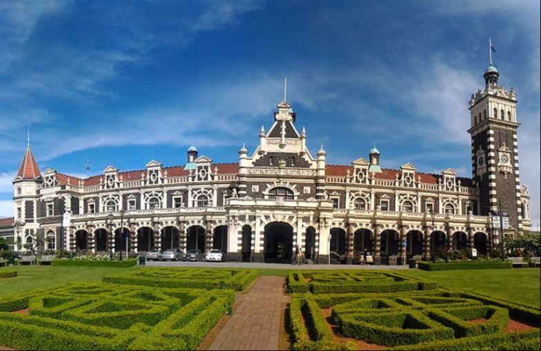 Dunedin Railway Station Ντούνεντιν Νέα Ζηλανδία