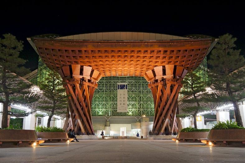 Kanazawa Station Καναζάουα Ιαπωνία