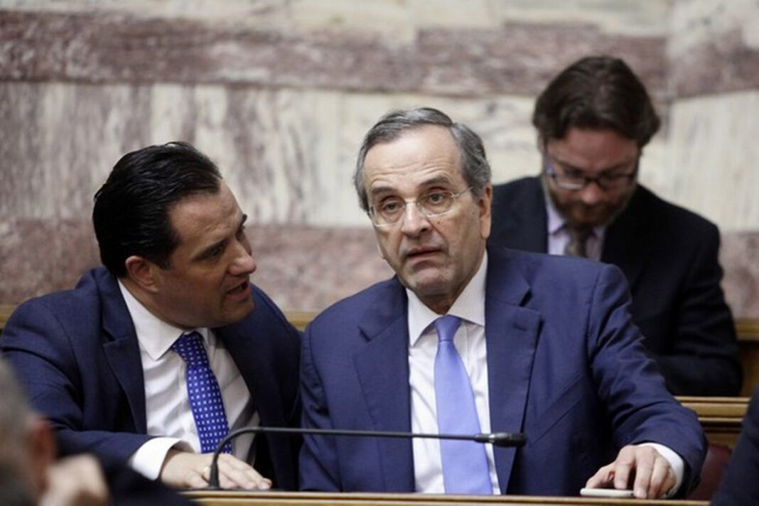 «Πουλάει» τρέλα ο Άδωνις - Εμφανίζει τον Σαμαρά σαν εγγυητή της ενότητας στη Νέα Δημοκρατία Άδωνις Σαμαράς