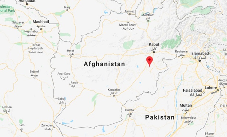 χάρτης Αφγανιστάν