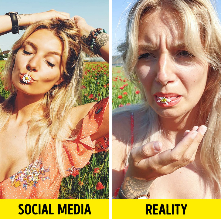 A Woman Reveals the Truth Behind Those “Perfect” Images on Social Media