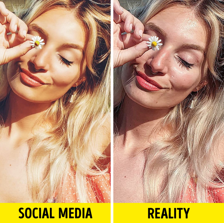 A Woman Reveals the Truth Behind Those “Perfect” Images on Social Media