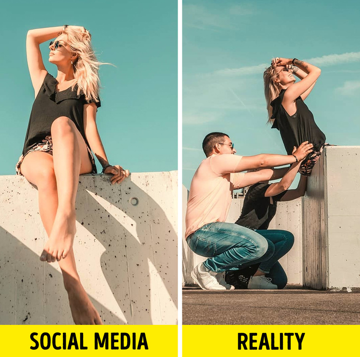 A Woman Reveals the Truth Behind Those “Perfect” Images on Social Media