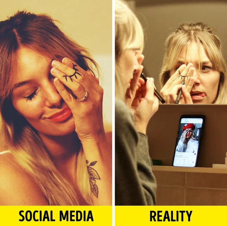 A Woman Reveals the Truth Behind Those “Perfect” Images on Social Media