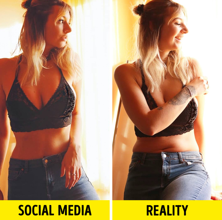 A Woman Reveals the Truth Behind Those “Perfect” Images on Social Media