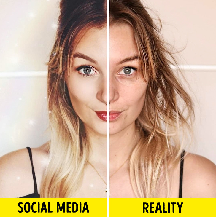 A Woman Reveals the Truth Behind Those “Perfect” Images on Social Media