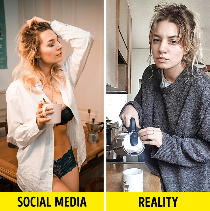 A Woman Reveals the Truth Behind Those “Perfect” Images on Social Media