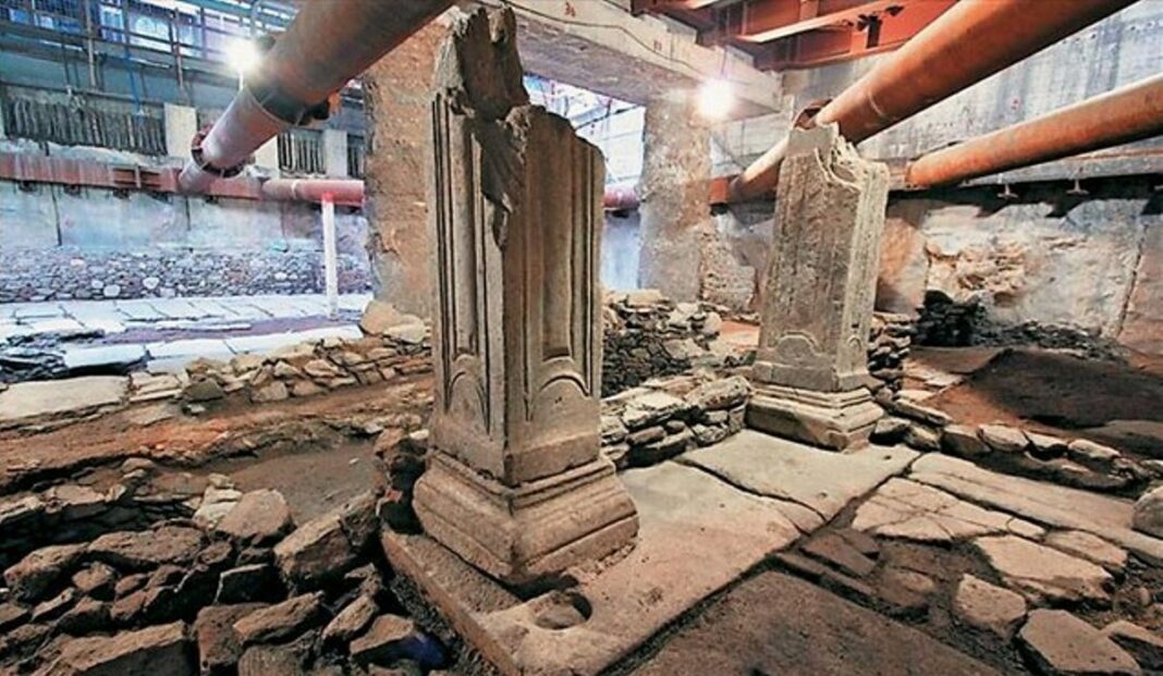 αρχαία μετρό Θεσσαλονίκης