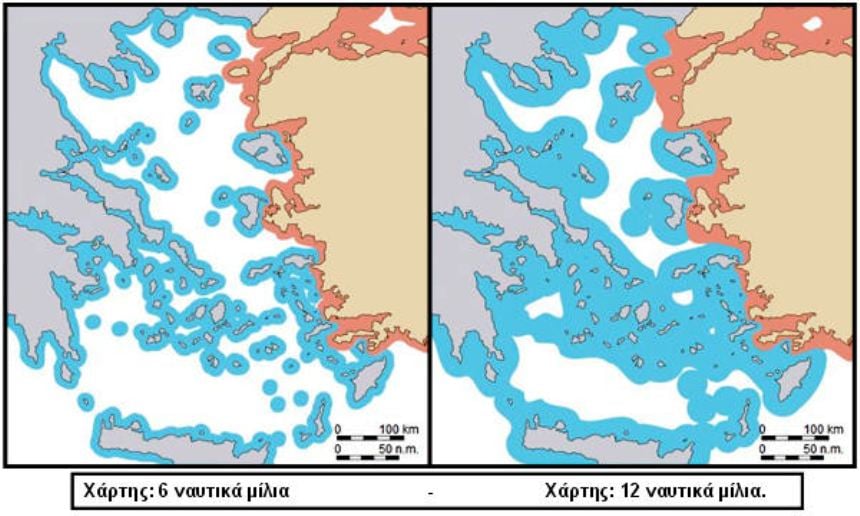 Ανοήτος ή μειοδότης όποιος επιδιώξει προσφυγή στην Χάγη με αιγιαλίτιδα στα 6 μίλια