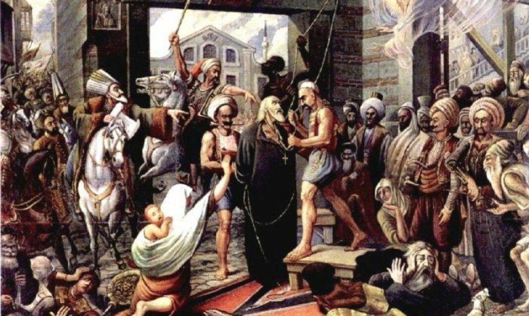 Η Ελλάδα δεν ξεχνά την θυσία του Πατριάρχη Γρηγορίου του Ε' Πατριάρχης Γρηγόριος Ε