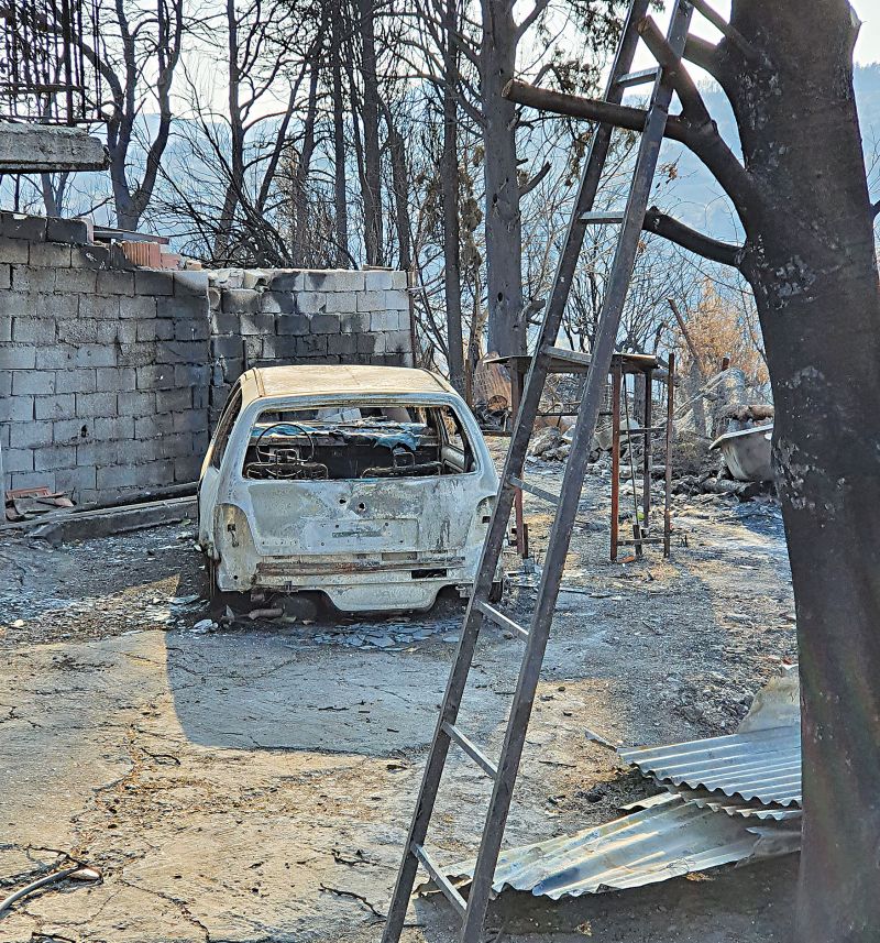 Ο Σταύρος Κρητικός έγινε η «φωνή» των πυρόπληκτων στην Εύβοια φ4 6