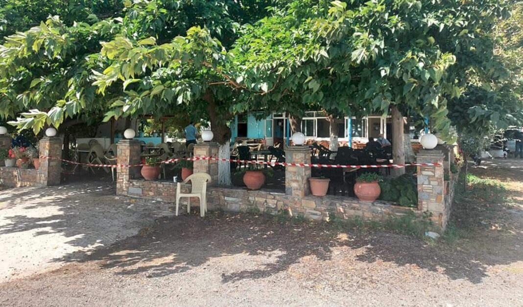 Φονιάς με το κινητό στο χέρι σωτηριτσα λάρισα ταβέρνα