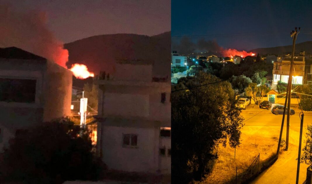 Φωτιά σε δύο σημεία στη Νέα Μάκρη: Σε οικισμό και κοντά στον Άγιο Εφραίμ (video) φωτιά μέα μάκρη