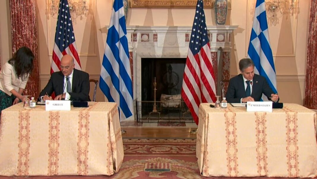 Οι ΗΠΑ «ακύρωσαν» το casus belli Μπλίνκεν Δένδιας
