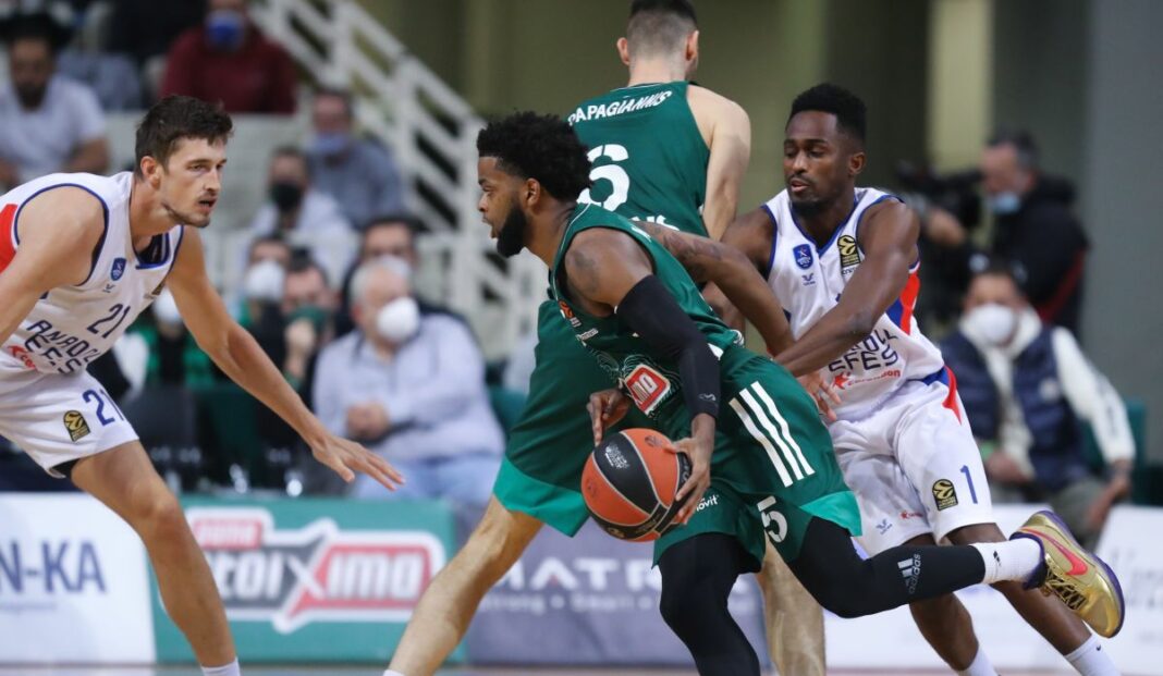 Euroleague: «Μια χαψιά» έκανε την Εφές ο Παναθηναϊκός με «καυτό» Μέικον! Euroleague