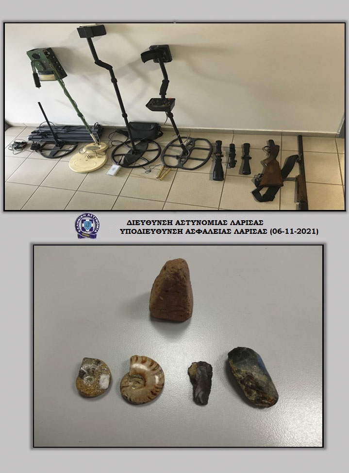 Στην φάκα της ΕΛΑΣ οπλισμένος αρχαιοκάπηλος στην Λάρισα!