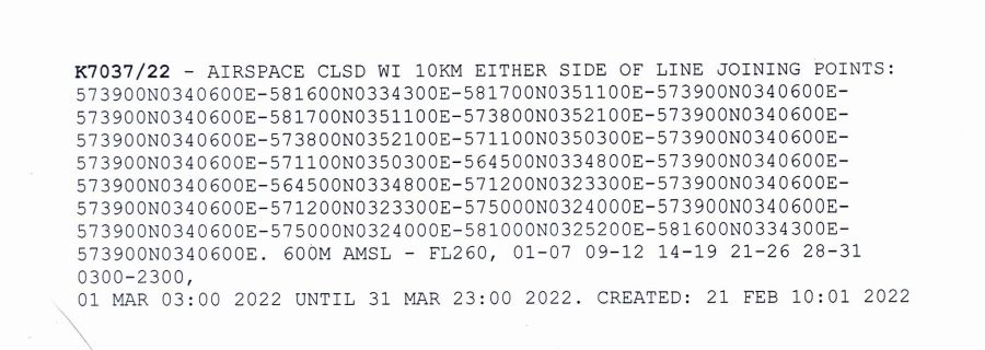 nb keimeno russian notam