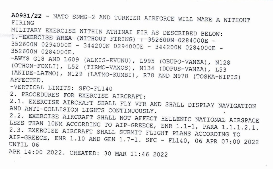 notam