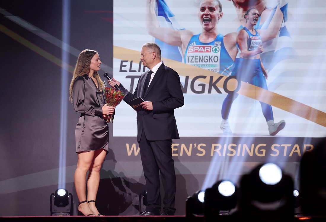 Κορυφαία ανερχόμενη αθλήτρια για το 2022 η Ελίνα Τζένγκο