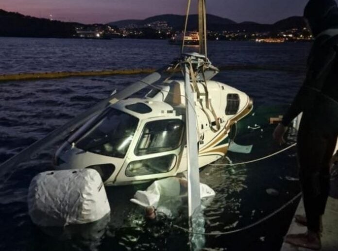 Συνελήφθη ο 57χρονος χειριστής του ελικοπτέρου που έπεσε - Η ανακοίνωση του  Λιμενικού