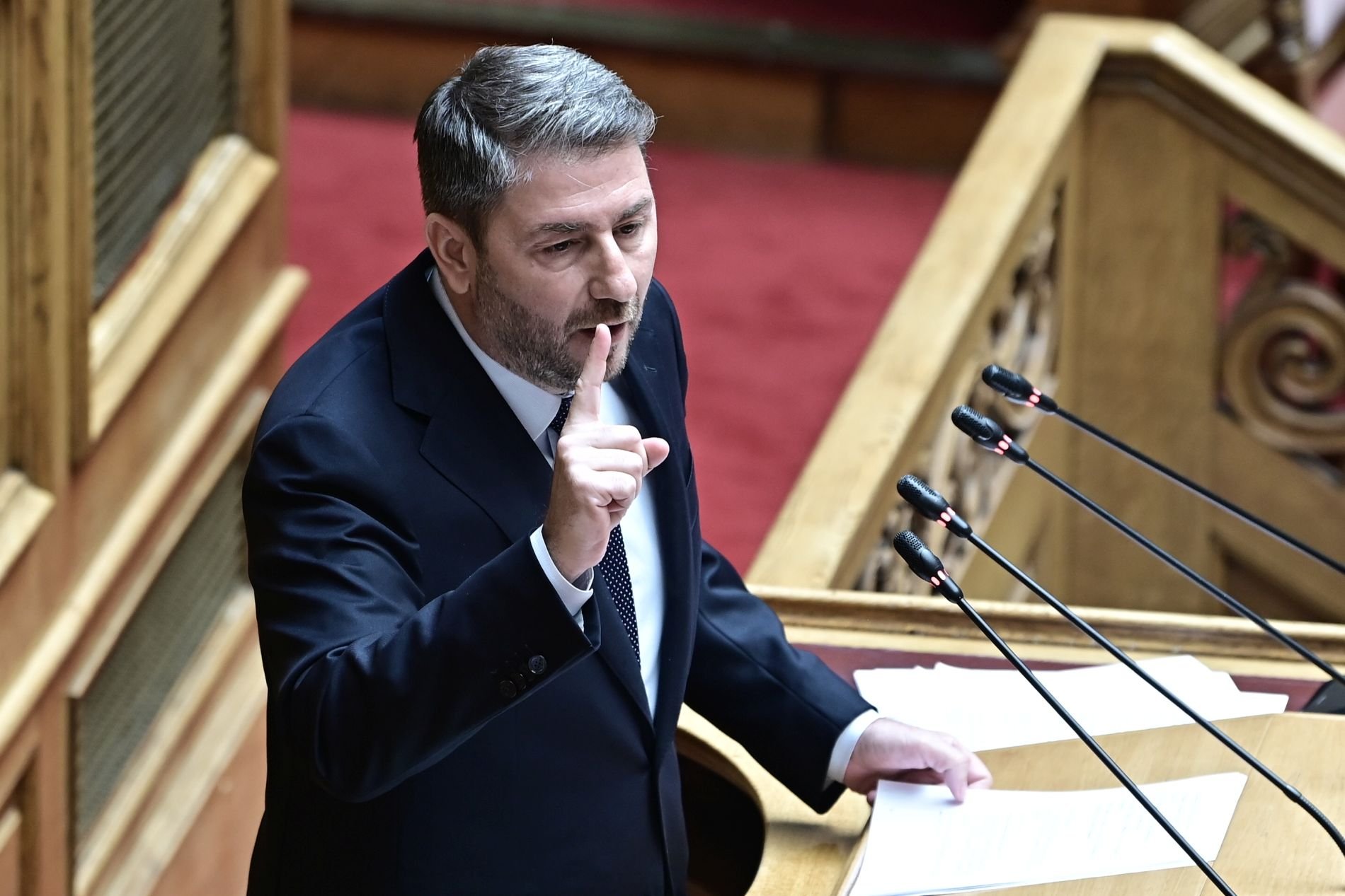 Νίκος Ανδρουλάκης: «Είστε σεσημασμένοι και για τον ΟΠΕΚΕΠΕ και για τα Τέμπη και για τις υποκλοπές»