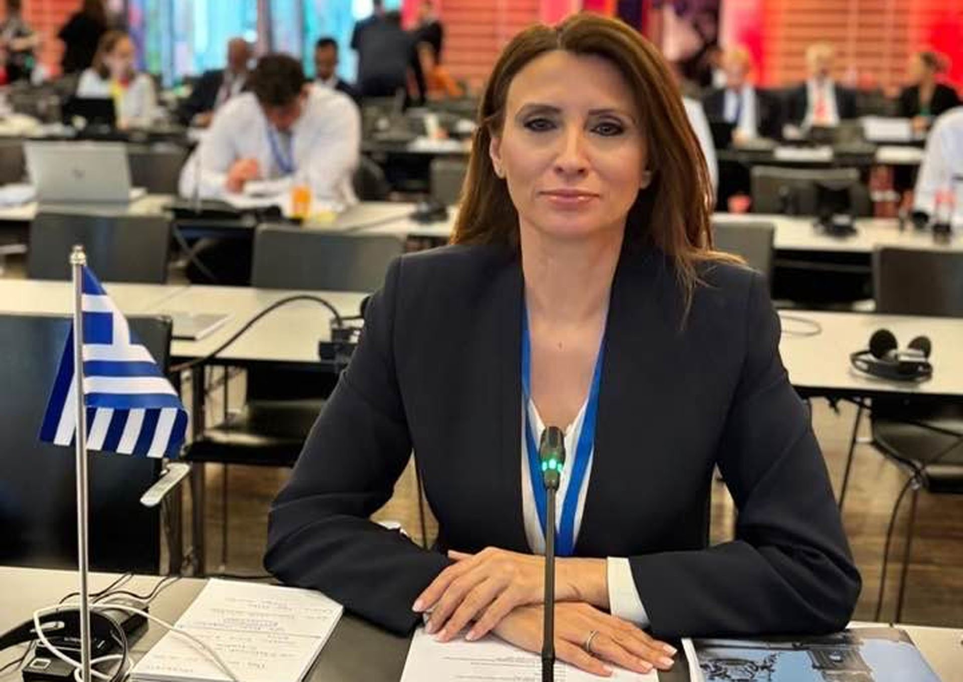 Παρέμβαση για τις διεθνείς εξελίξεις έκανε στην Κοπεγχάγη η βουλευτής του ΣΥΡΙΖΑ-ΠΣ και μέλος της επιτροπής Εθνικής 'Αμυνας και Εξωτερικών, Νίνα Κασιμάτη