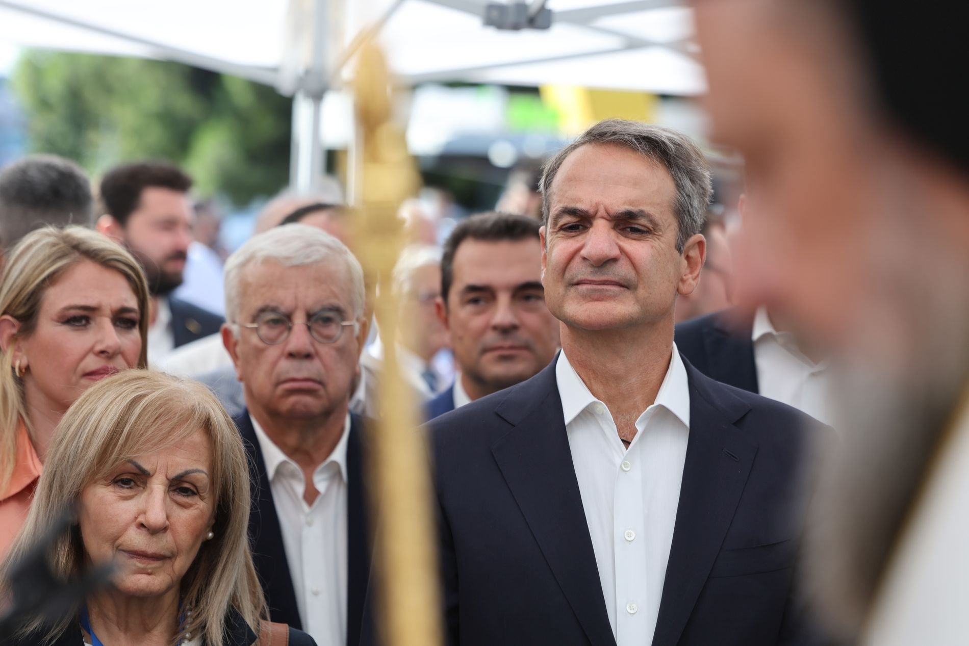 Στα εγκαίνια της 89ης ΔΕΘ ο Κυριάκος Μητσοτάκης - Ο αγιασμός και οι συναντήσεις