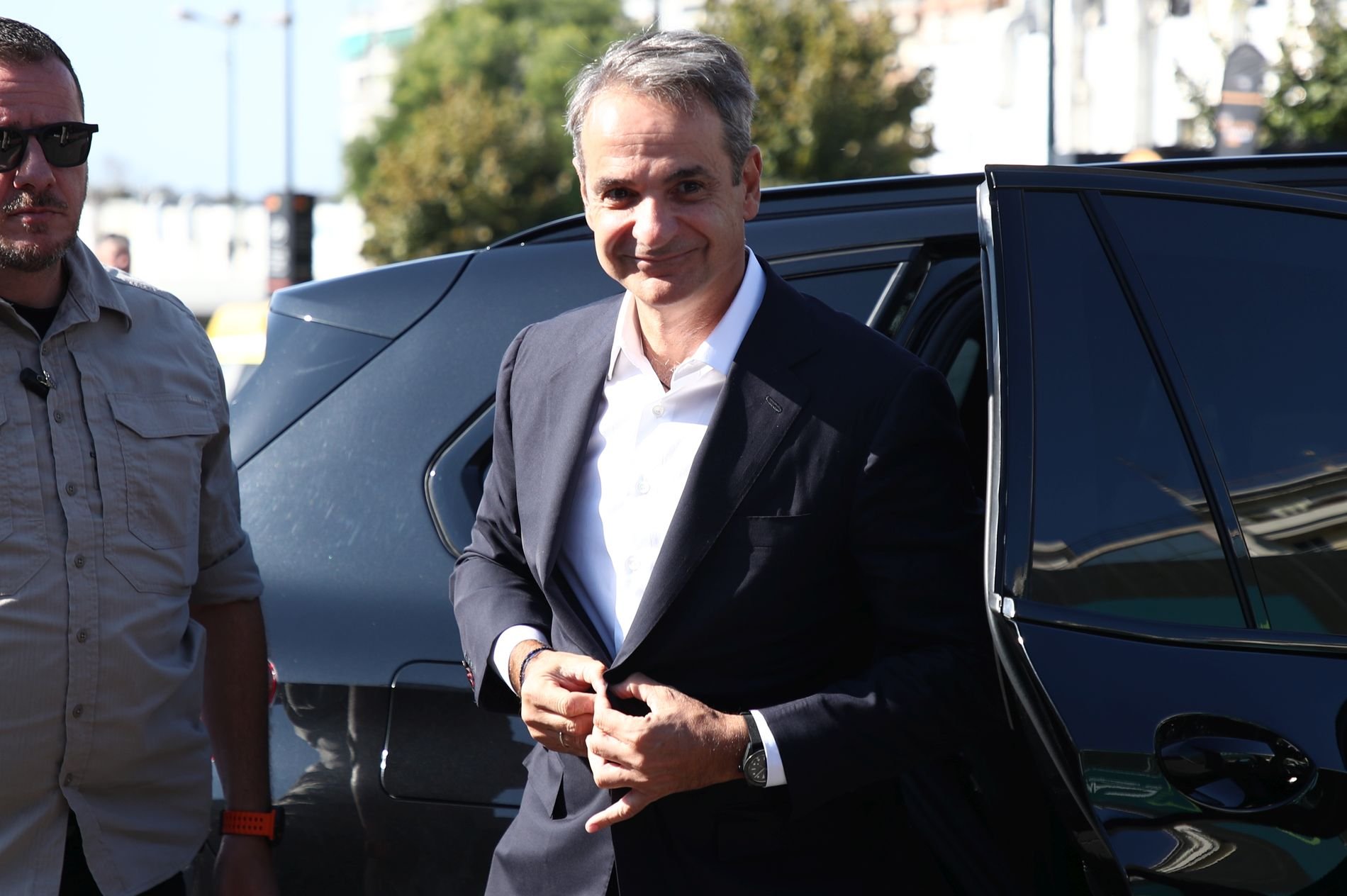 Στα εγκαίνια της 89ης ΔΕΘ ο Κυριάκος Μητσοτάκης - Ο αγιασμός και οι συναντήσεις