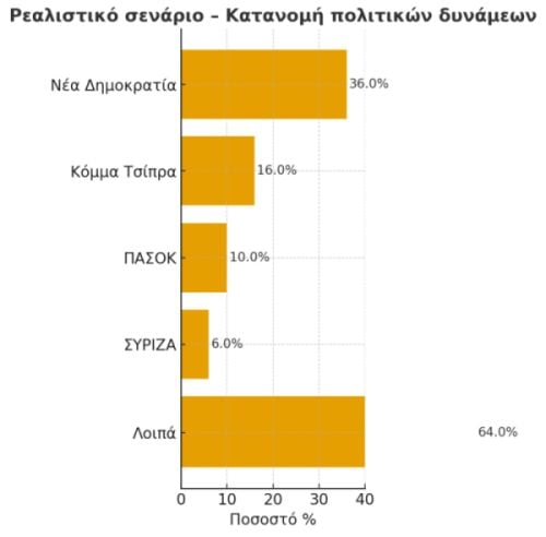 Τσίπρας, κόμμα, διάγραμμα