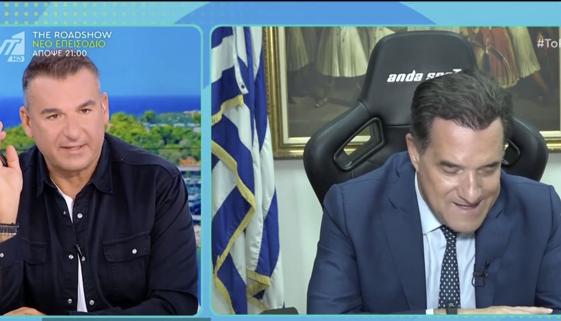Λιάγκας σε Άδωνι Γεωργιάδη: «Το παραέκανες, ρε παιδί μου – Πολύ θάμνος, πολύ μαλλί»