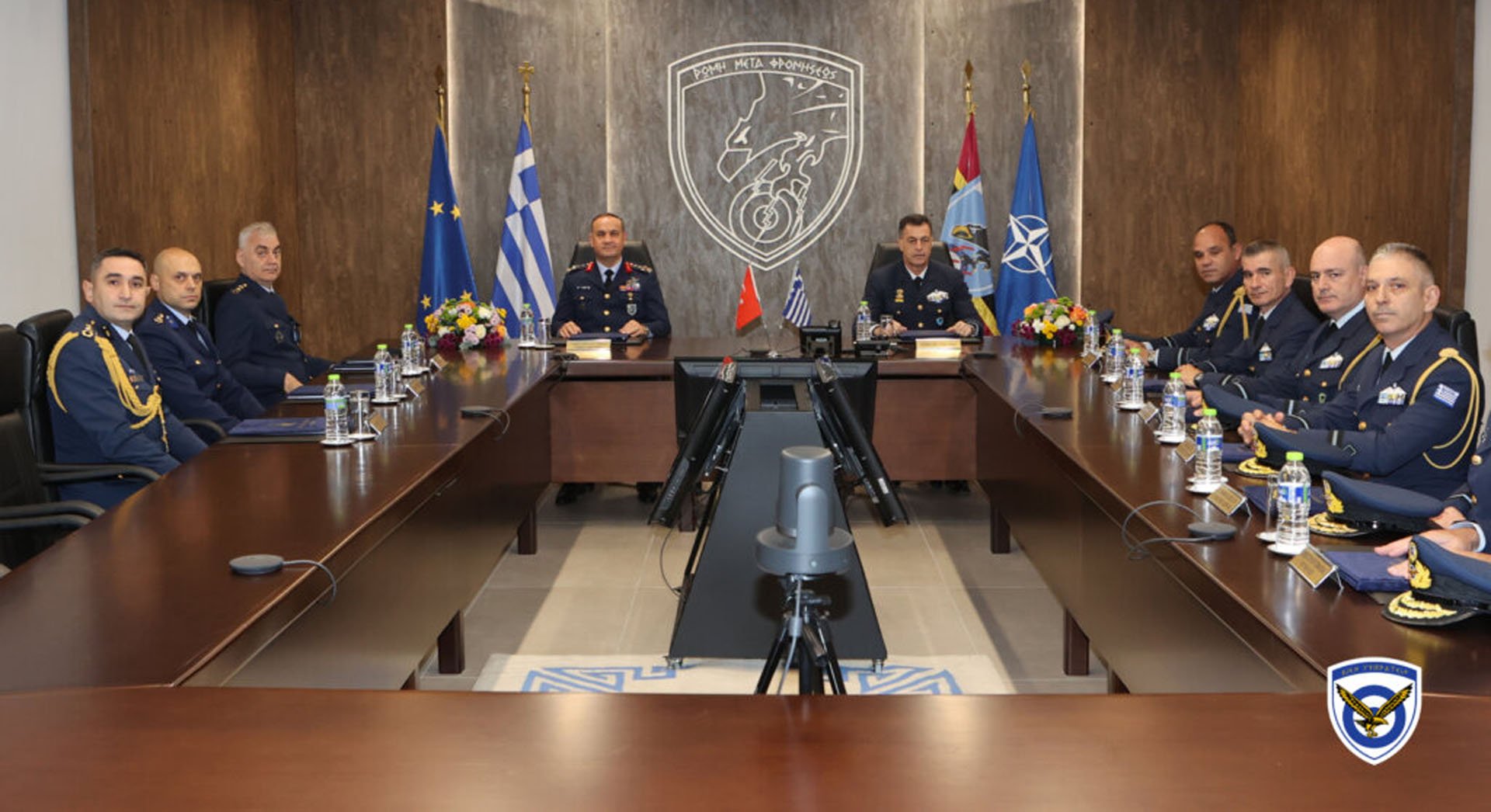Ο διοικητής της Turkish Combat Airforce στο Αρχηγείο Τακτικής Αεροπορίας
