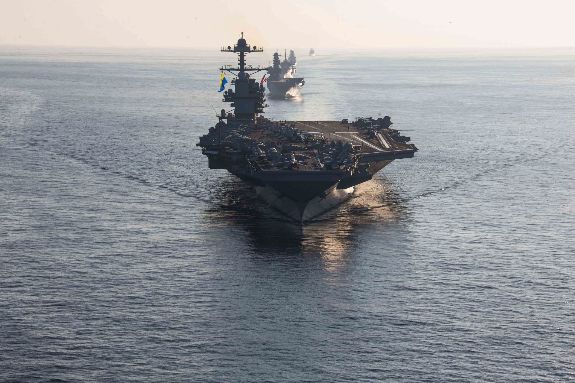 Μπουρλότο: Η Ομάδα Κρούσης του USS Gerald R. Ford στην Καραϊβική!