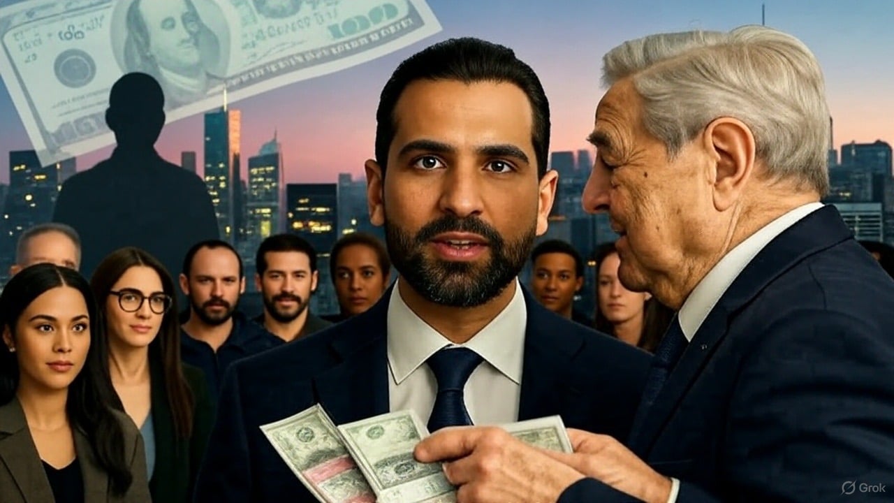 Ο Σόρος κατηγορείται για παράνομη χρηματοδότηση του ισλαμιστή Mamdani!