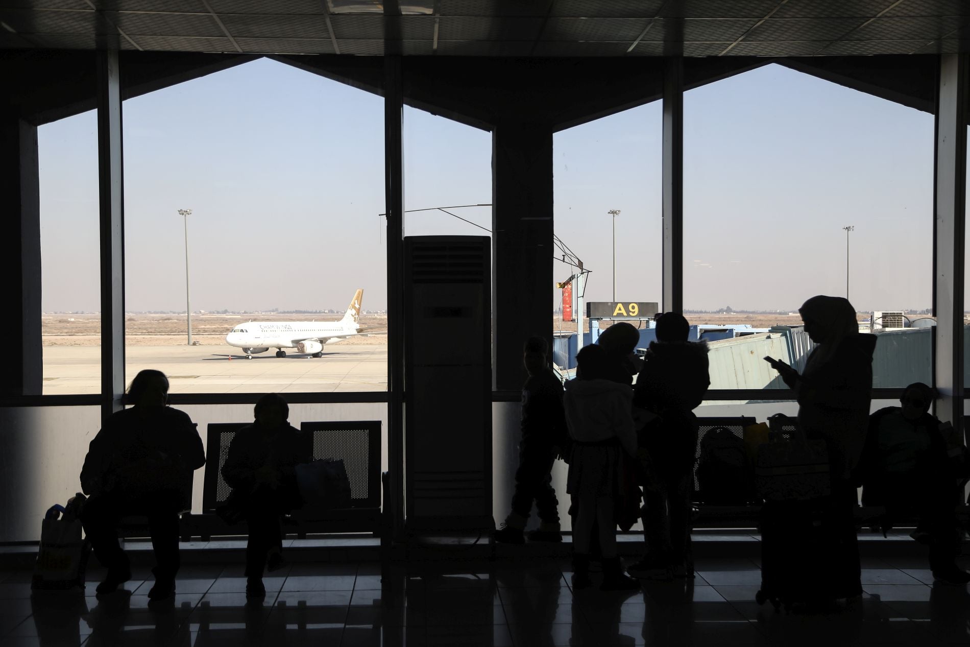 Πλάνο διεθνούς αεροδρομίου Δαμασκού