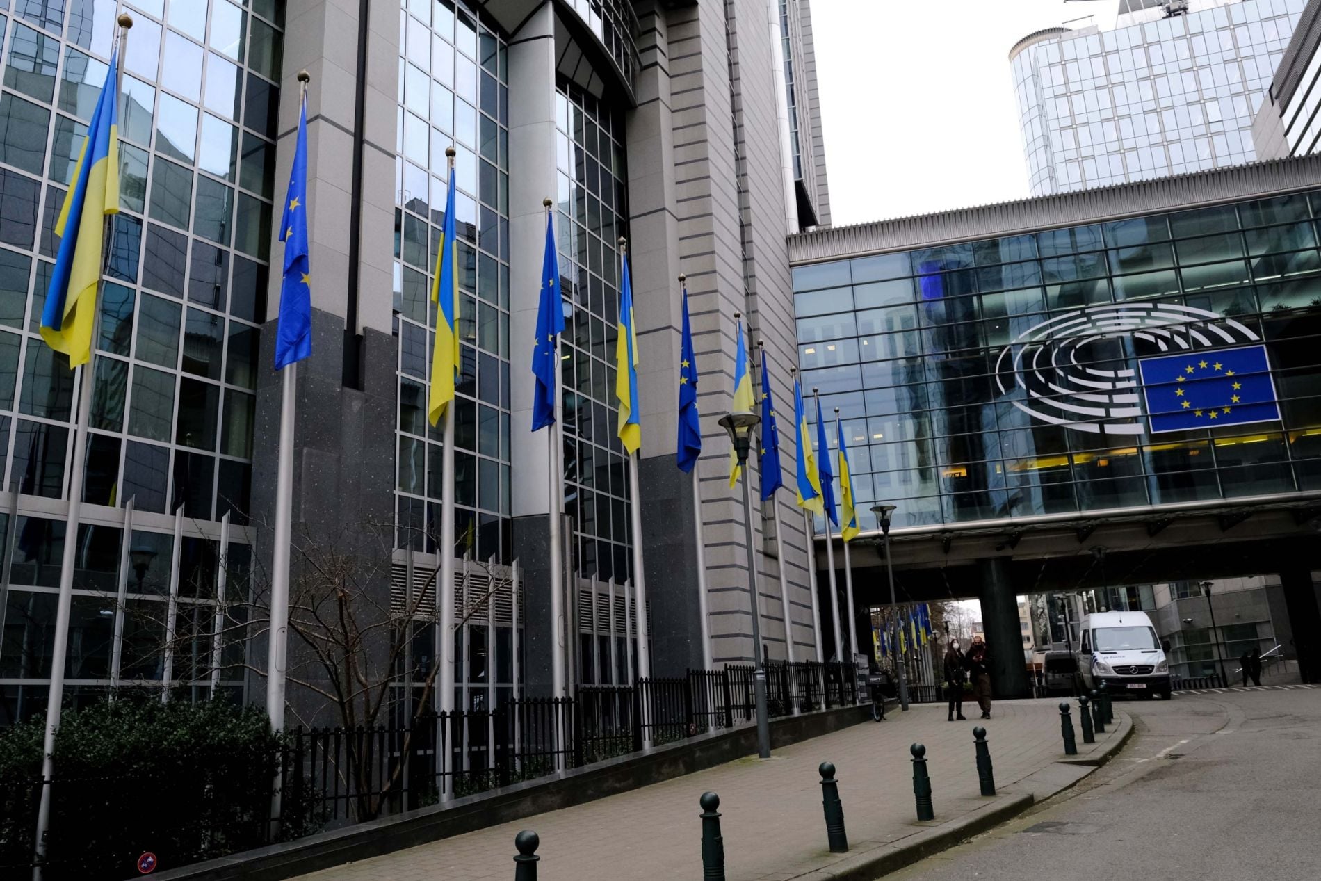 Σημαίες, Ευρωκοινοβούλιο, Βέλγιο