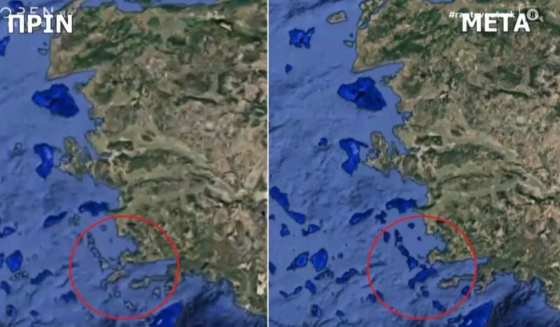 Χάρτης, νησιά, Αιγαίο, Survivor, τρέιλερ