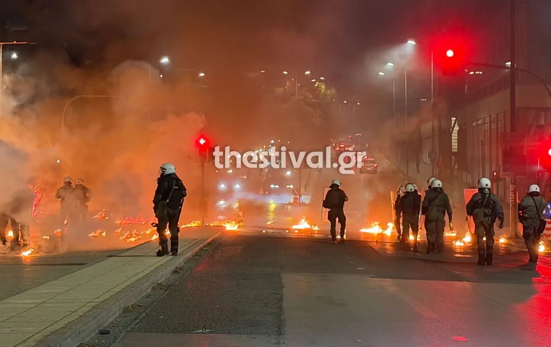 Θεσσαλονίκη: Επεισόδια μετά τη συναυλία του ΛΕΞ
