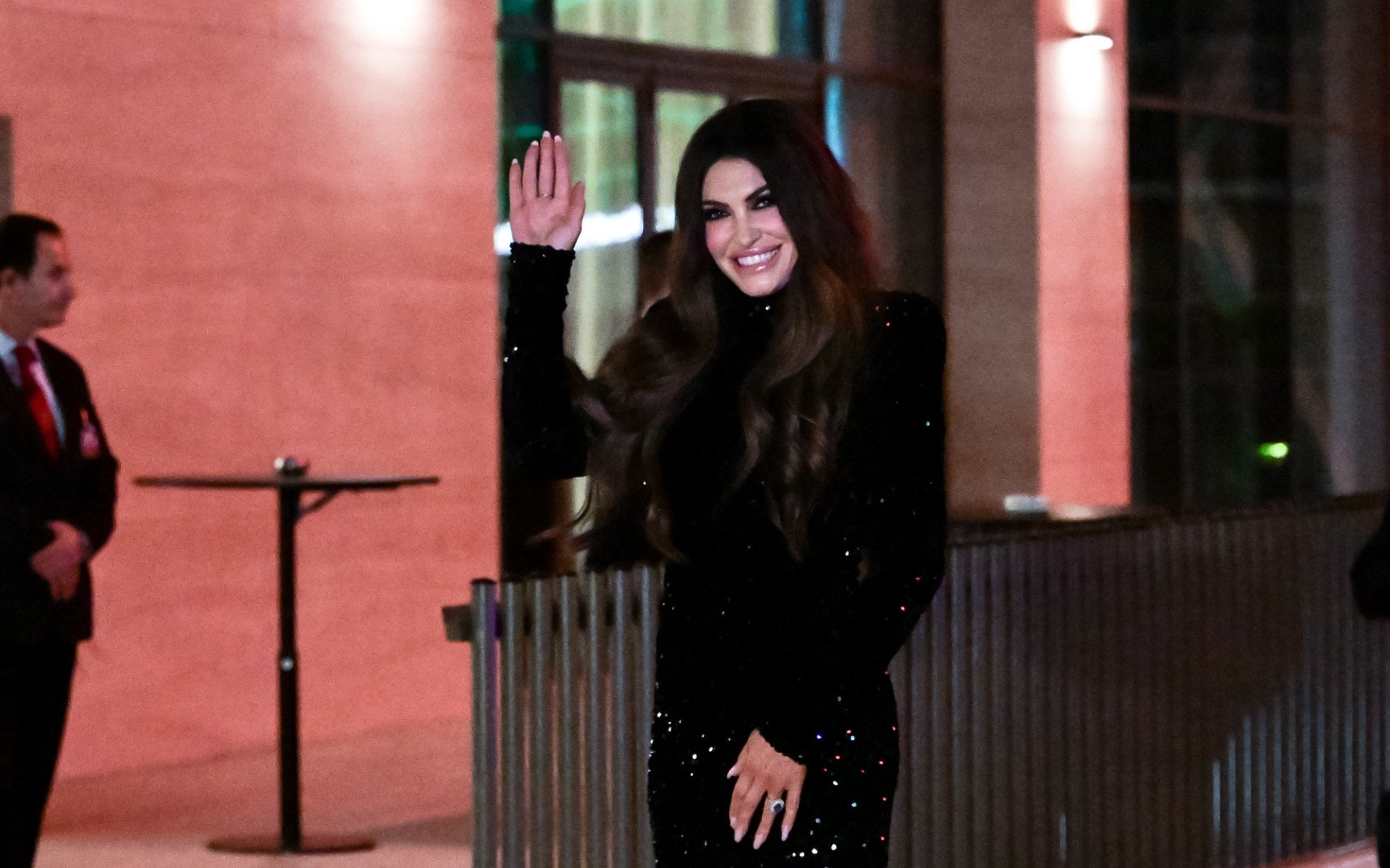 Κίμπερλι Γκίλφοϊλ: Η πρώτη δημόσια εμφάνιση στην Αθήνα