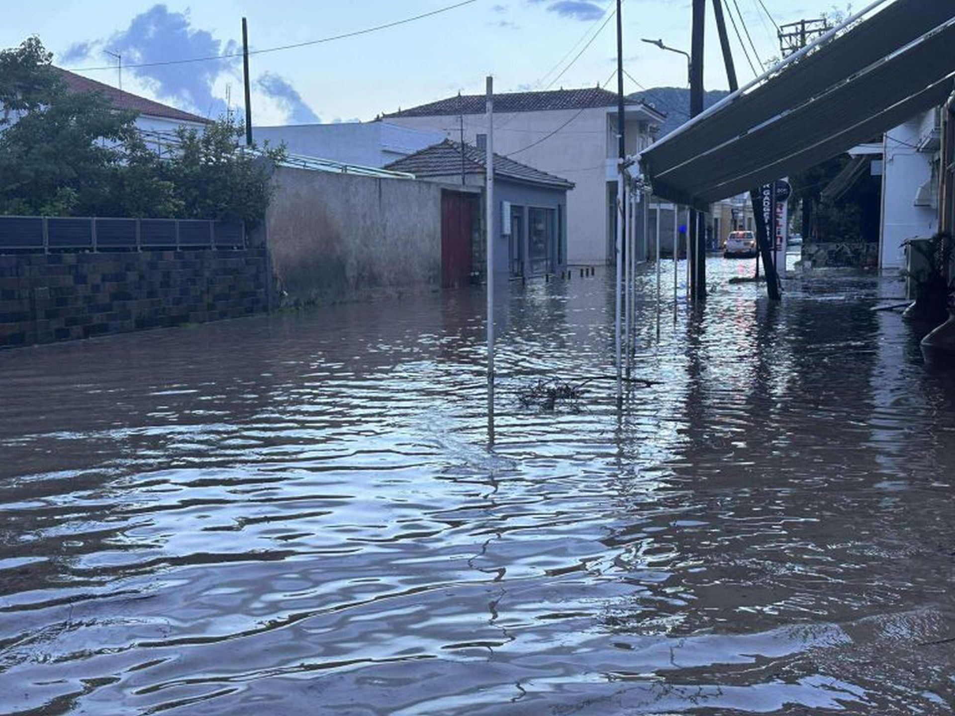 Λέσβος, κακοκαιρία, Καλλονή