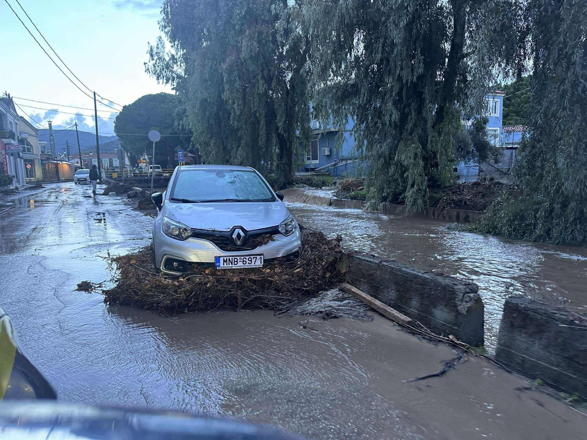 Λέσβος, κακοκαιρία, Καλλονή