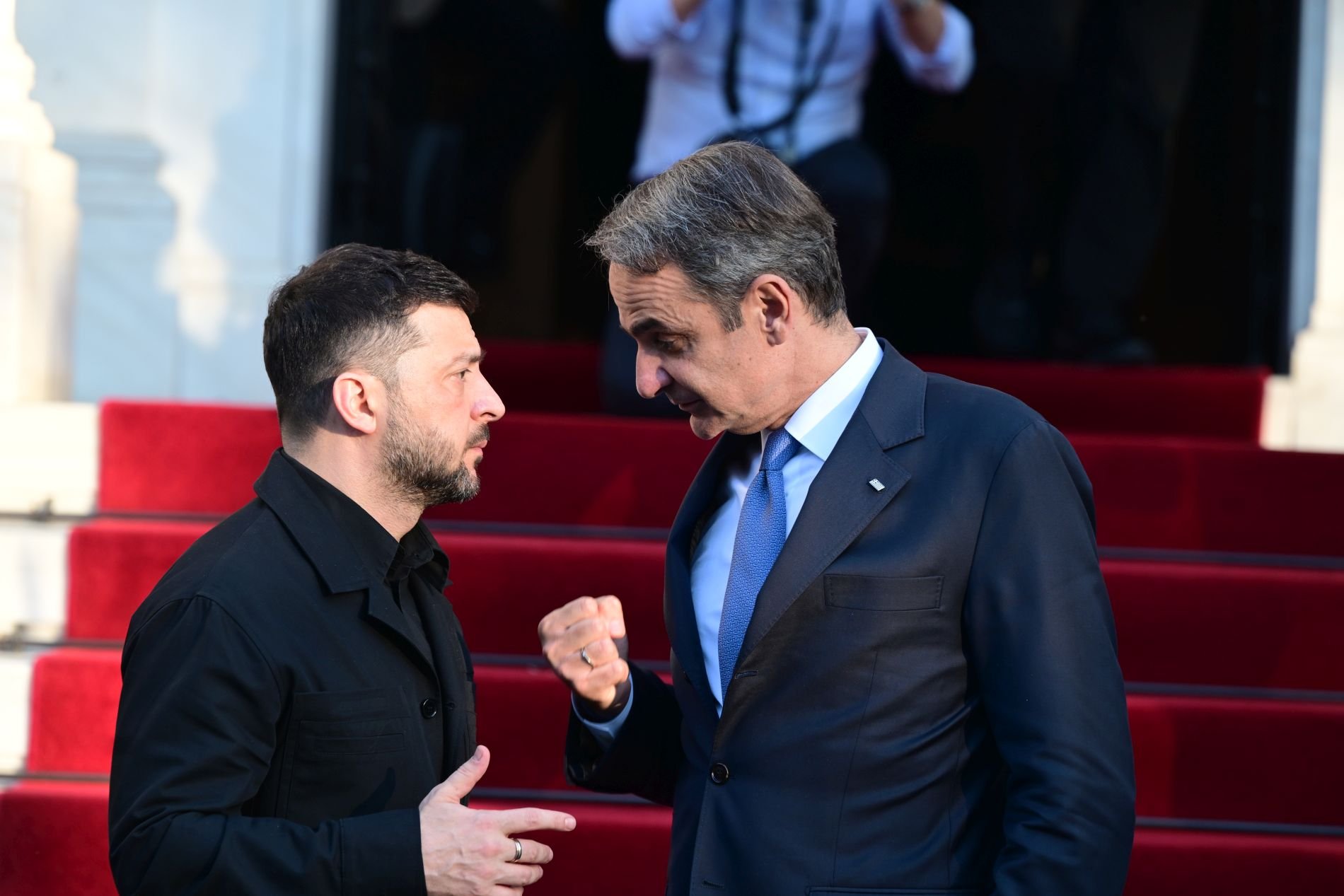 Ζελένσκι, Μητσοτάκης