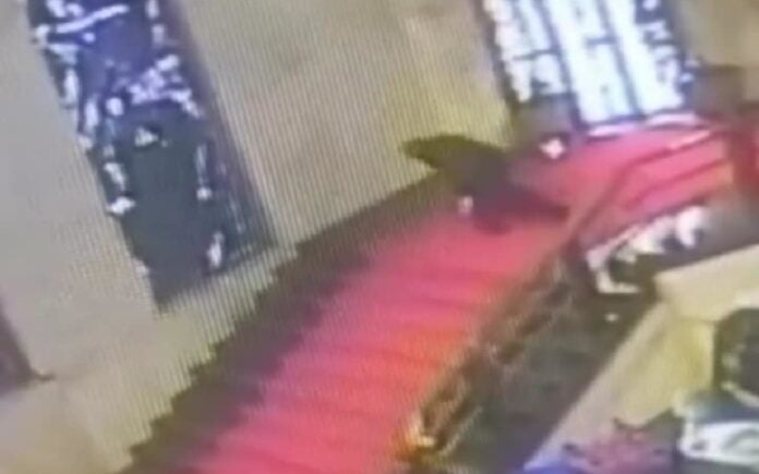 Επική τούμπα: Πολιτικός έπεσε από σκάλα υπουργείου και έσπασε πανάκριβο βιτρό ΠΟΛΙΤΙΚΟΣ