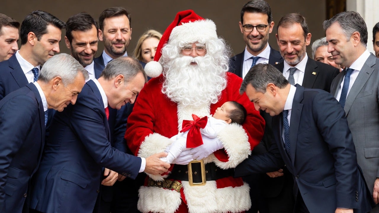 Υπουργοί και υφυπουργοί προσκύνησαν με κατάνυξη «βρέφος» στη Νέα Υόρκη…