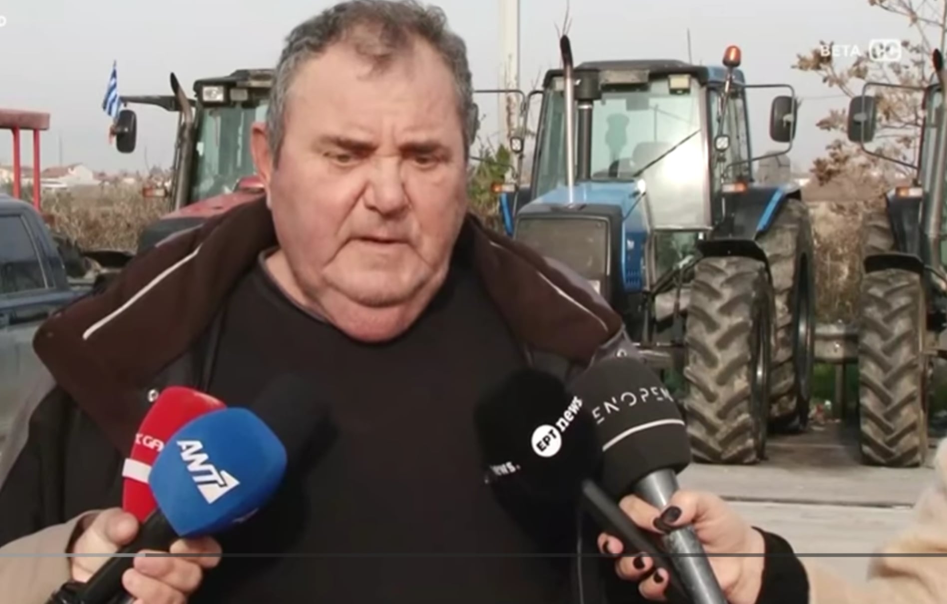 Ανεστίδης: «Είμαι αθώος, καθαρός σαν αστραπή» απαντά στις κατηγορίες ο αγροτοσυνδικαλιστής