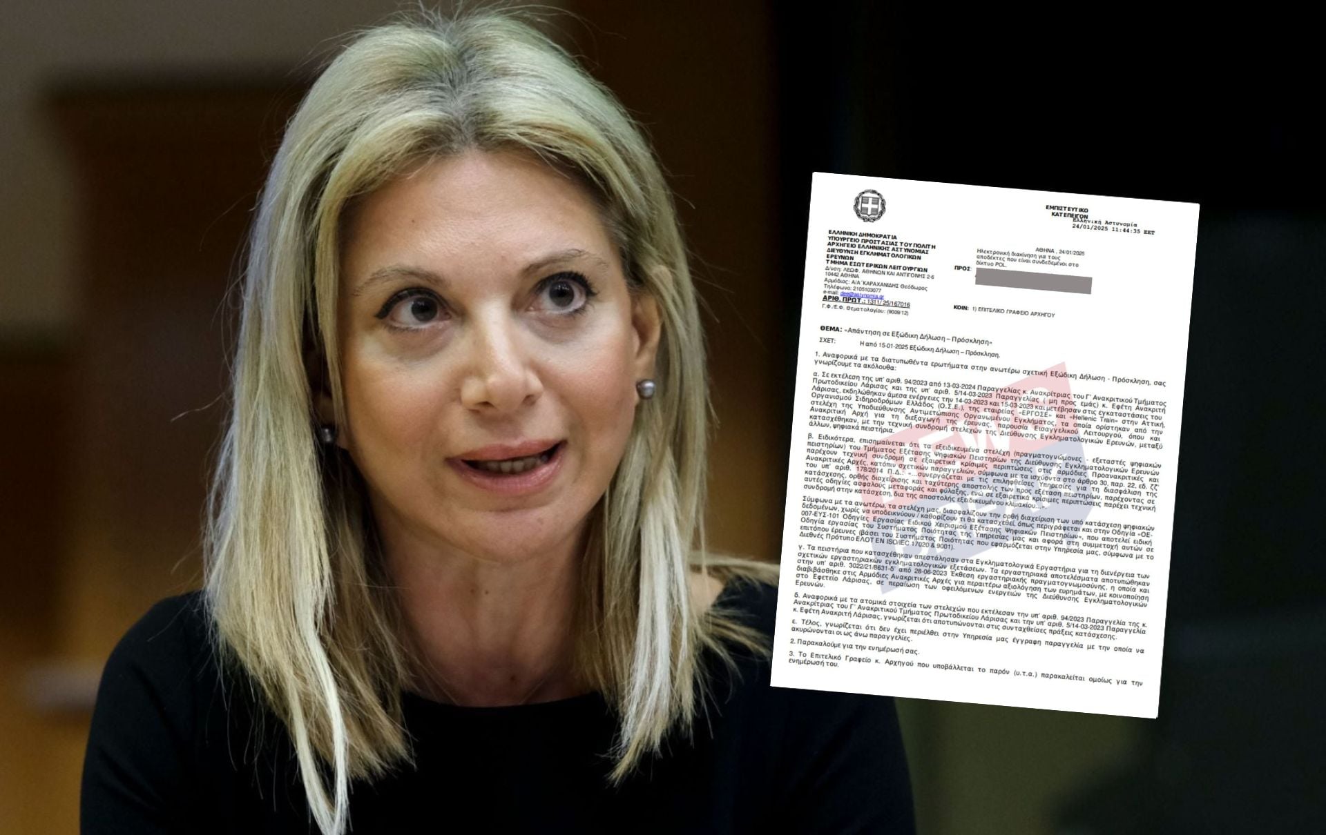 Η Μ. Καρυστιανού στο Newsbreak: «Μας κοροϊδεύουν μπροστά στα μάτια μας»